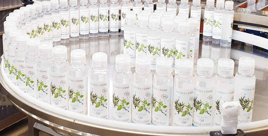 Recrutement express pour la production de gel hydro alcoolique France